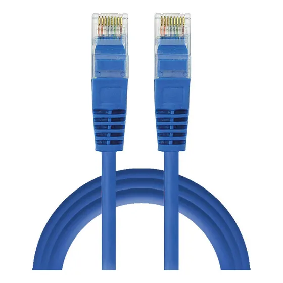 Cabo De Rede Patch Cord 1 Metro Cat5e Ethernet Lan 100%cobre