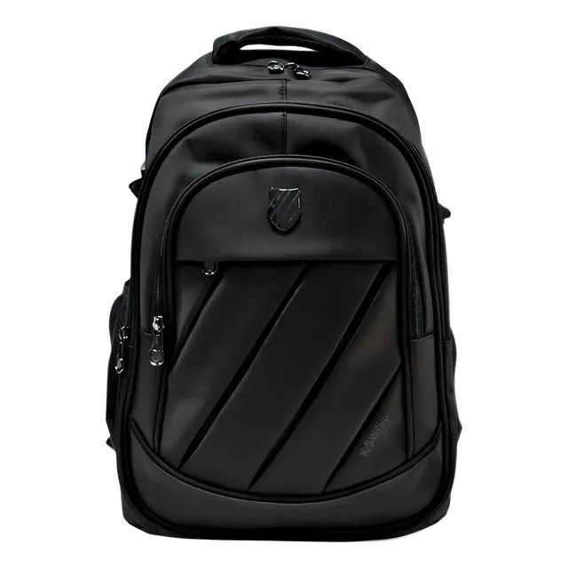 Mochila escolar K-Swiss 7441 color negro