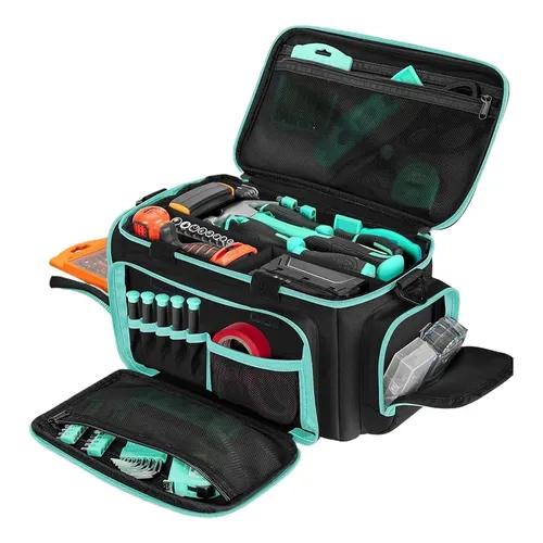 Tool Bag Dfminzu 16.5-inch Heavy Duty 34-pocket For Men | MercadoLivre