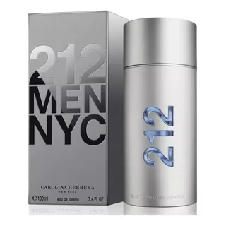 Perfume Carolina Herrera 212 Men Nyc Eau De Toilette 100 Ml
