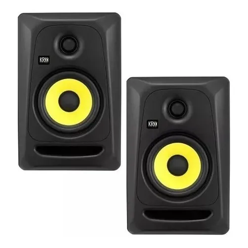 Krk Monitores De Estudio Classic 5 G3 Activos Por Par Color Negro