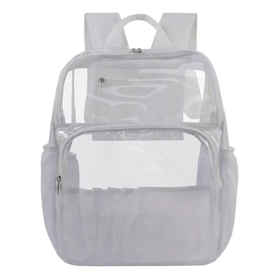 Gimiuito Clear Backpacks For School,18' Large Clear W1m7j