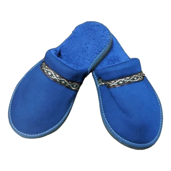  Pantuflas Hombre Con Corderito Excelente Calidad, Mayorista