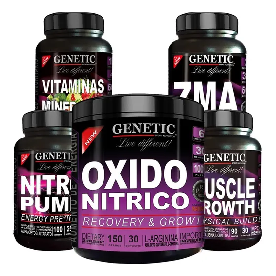 Anabol 5 Genetic Mayor Testo Estimulante Sexual Pro Hormonal Sabor Naranja
