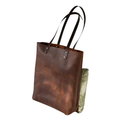 Cartera Elegante Fabricada En Piel Genuina Para Damas