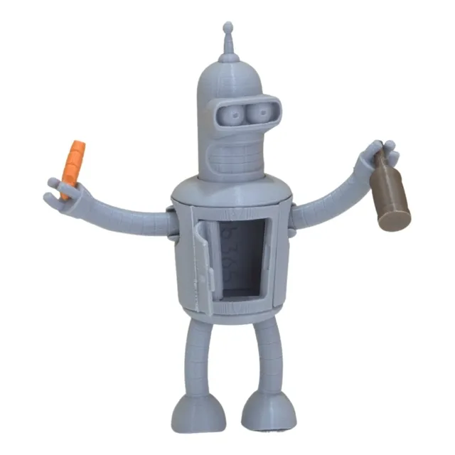 Bender Figura Articulada Bender De Futurama Con Accesorios