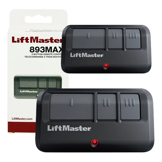 Dos (2) Controles Garaje Liftmaster Originales 315-390 Mhz