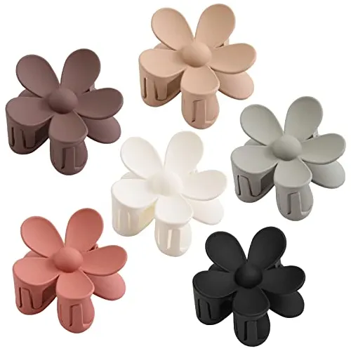 Clips De Cabello De 6pcs, Clips De Garra De Pelo De Qgvvh