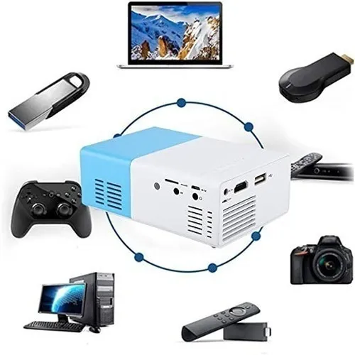 Mini Proyector Led Yg300 Portátil Cine En Casa 60 Pulgadas