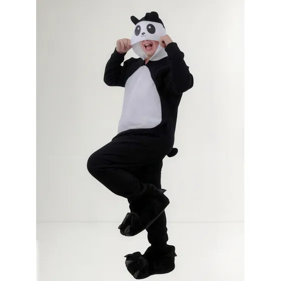 Pijama Entero Invierno Adulto Oso Panda 1,50 A 1,99mts.
