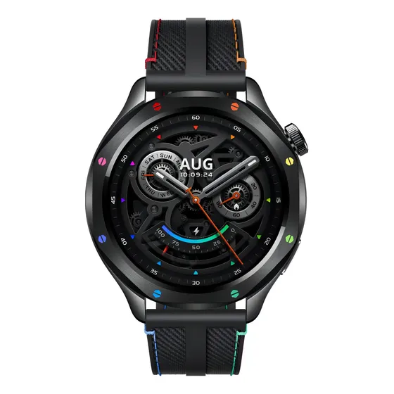 Xiaomi S Watch S4 display de 1.43" con correa de fluorocarbono con correa color negro
