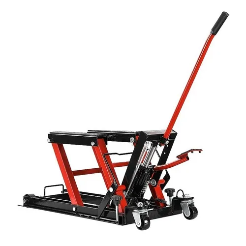 Elevador Hidráulico Para Motocicleta 1500 Lb De Pie Para Atv