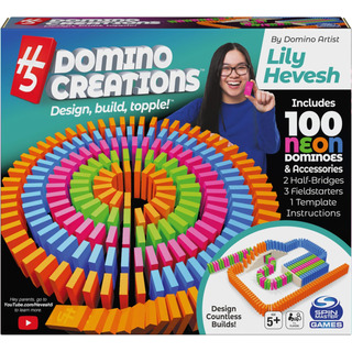 Juegos Master Spin, Lily Hevesh H5 Domino Creations Set De Y Juegos Master Spin, Lily Hevesh H5 Domino Creations Set De Y