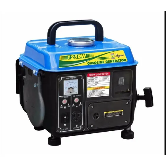 Generador De Gasolina Portátil Sigma De 1250w