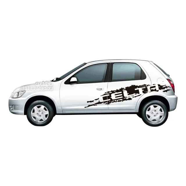 Calco Chevrolet Celta 5 Puertas Paint Mark Juego