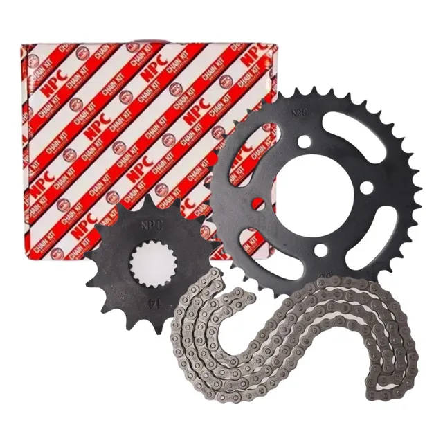 Kit Transmision Suzuki Gn 125 Catalina Piñon Cadena Japones