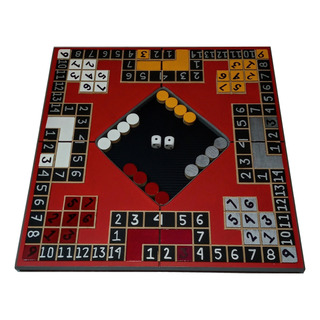 Juego De Mesa Poliana Poleana Tablero Solido 3 D Rojo Livock Juego De Mesa Poliana Poleana Tablero Solido 3 D Rojo Livock