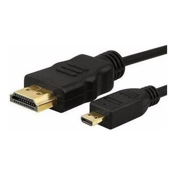 Cabo Hdmi 2.0 - 4k Hdr 19p 2m X Micro Hdmi