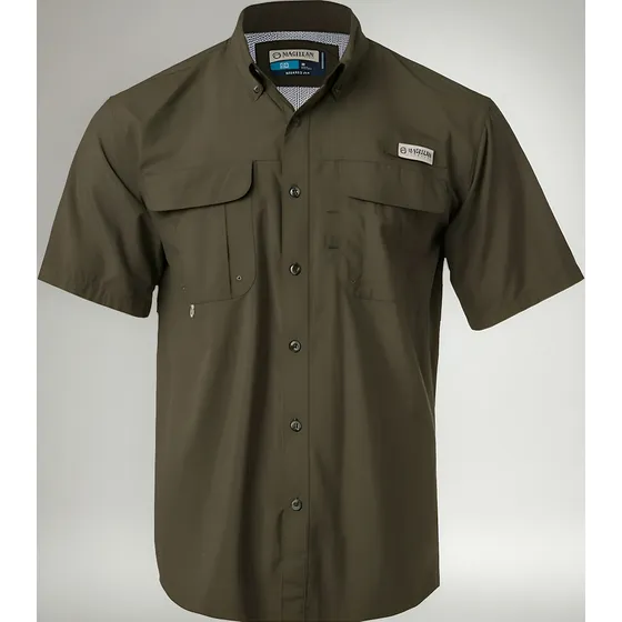 Camisa Magellan Original 100% De Hombre Upf 30 Laguna Madre
