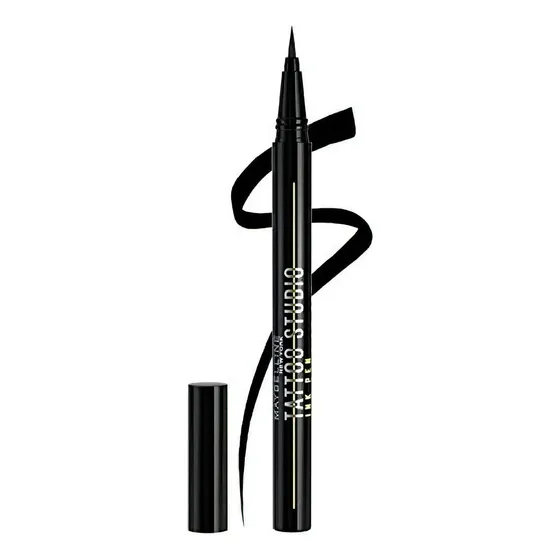 Maybelline Tattoo Studio Ink Pen Eyeliner, Impermeable Y Res