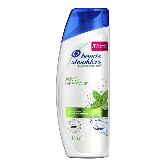 Shampoo Head & Shoulders Alivio Refrescante X 180 Ml