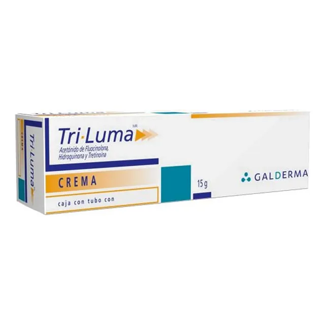 Tri Luma 0.01/4/0.05g Caja Con 1 Tubo De 15g Crema