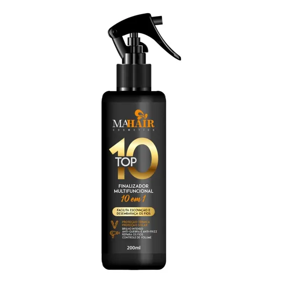 Spray Finalizador Multifuncional Top 10 Em 1 Mahair 200ml