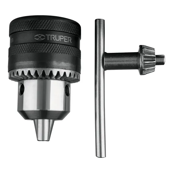 Mandril Broquero De Taladro 12 Con Llave De Taladro Truper