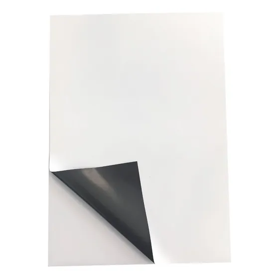 5 Folhas De Papel Fotográfico Magnético, Tamanho A4, Cor