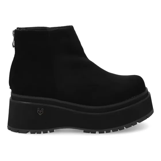 Botín Negro Gotta Mujer Plataforma 6cm.