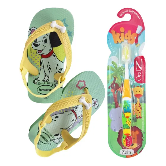 Havaianas Baby Chinelo Infantil Com Elástico Menino Menina