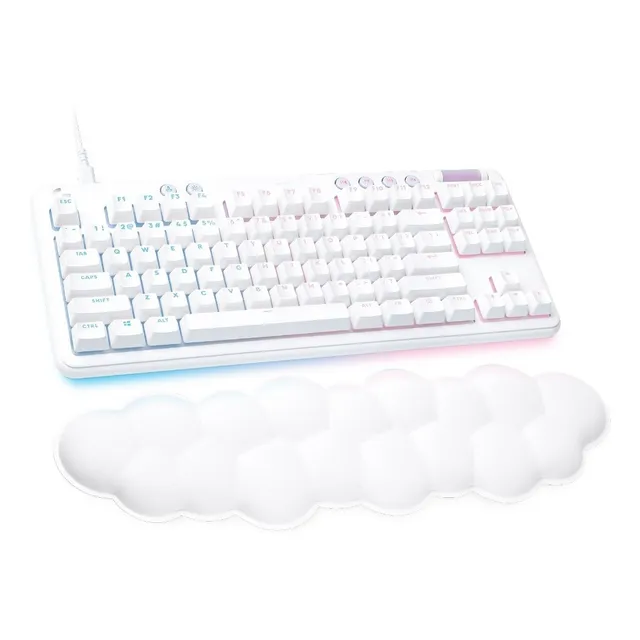 Teclado Gamer Logitech G713 Lightsync Aurora Collection Nuev Color del teclado Blanco