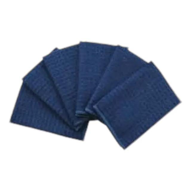 5 Pack Toallas Paños De Microfibra Absorbentes 40x40cm Color Azul claro