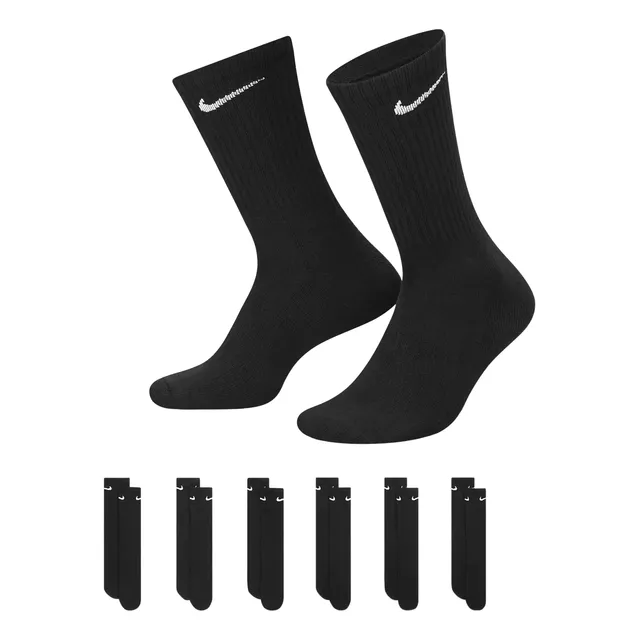 Medias Nike Everyday Cushioned 6 Pares Sx7666-010