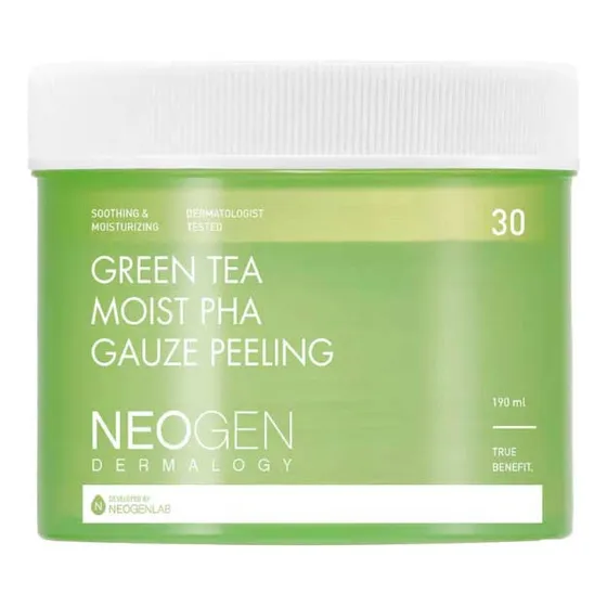 Discos Exfoliantes Té Verde Pha Cosmética Coreana