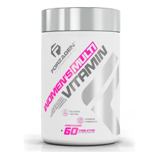 Forzagen Essentials Womens Multivitamin 60 Tabs | Vitaminas Sabor Sin sabor