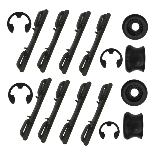 Kit 12 Pcs Deslize Calço Banco Fiat Siena 07 08 09 10 11 12 
