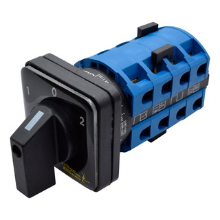 Selector 2 Velocidades 3 Posiciones 1/0/2 25a 48x48mm Selector 2 Velocidades 3 Posiciones 1/0/2 25a 48x48mm