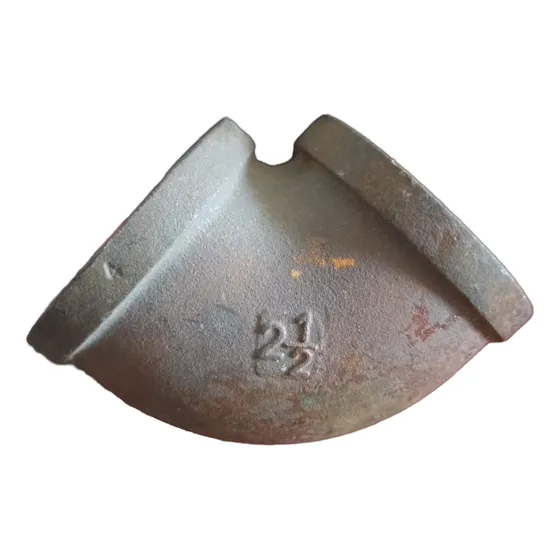 Codo Hierro Negro 2 1 /2 Pulgadas 90 Grados Roscado