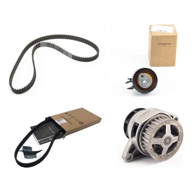Kit Distribucion Vw Gol Trend + Bomba Agua + Correa Poli V