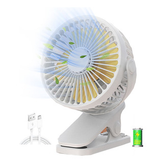Mini Ventilador Portátil Usb Recargable Con Clip 2500mah Mini Ventilador Portátil Usb Recargable Con Clip 2500mah