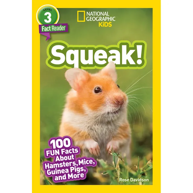 Libro Squeak! : 100 Fun Facts About Hamsters, Mice, Guine...