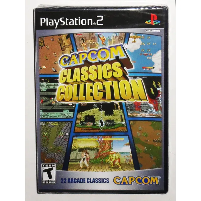 Capcom Classics Collection Ps2 Original Usa Sellado - Mg