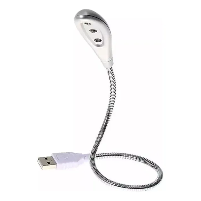 Velador Lampara Led Usb Flexible Para Notebook Portatil