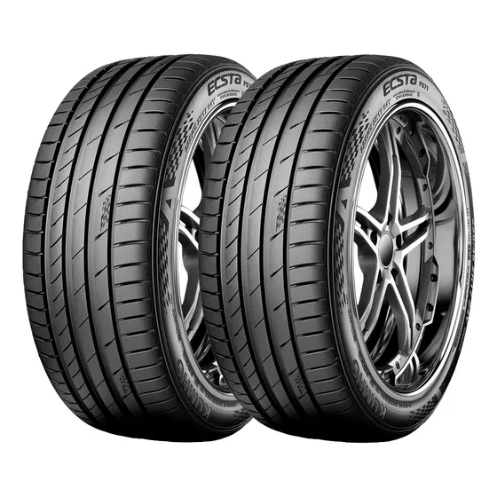 Pneu Aro 18 245/40r18 93y Kumho Ecsta Ps71 Run Flat Kit 2u