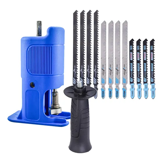 Adaptador De Sierra Recíproca Para Taladro: Corte De Madera/