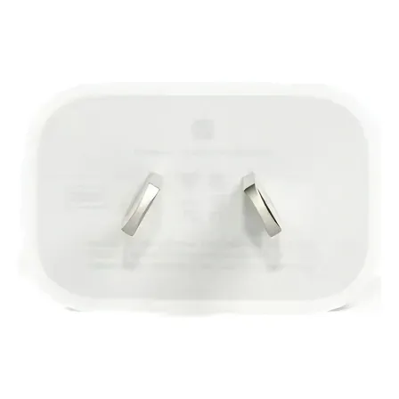 Cargador apple 20w USB-C para iPhone A2305 color Blanco