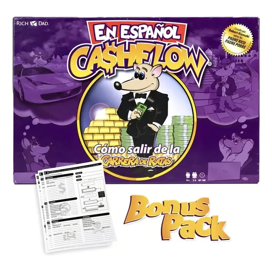 Juego de mesa Cashflow español Rich Dad