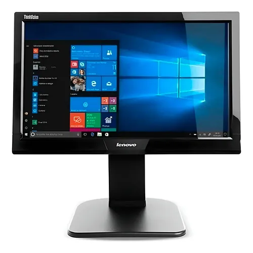 Monitor Lenovo Thinkvision T23i-20 De 23 Ips Dp Hdmi Vga Preto
