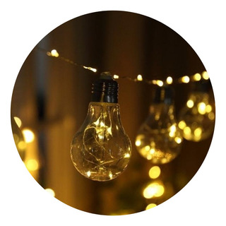 Luminária Varal Arame De Fio Fada 10 Lâmpadas Led Decoração Luminária Varal Arame De Fio Fada 10 Lâmpadas Led Decoração